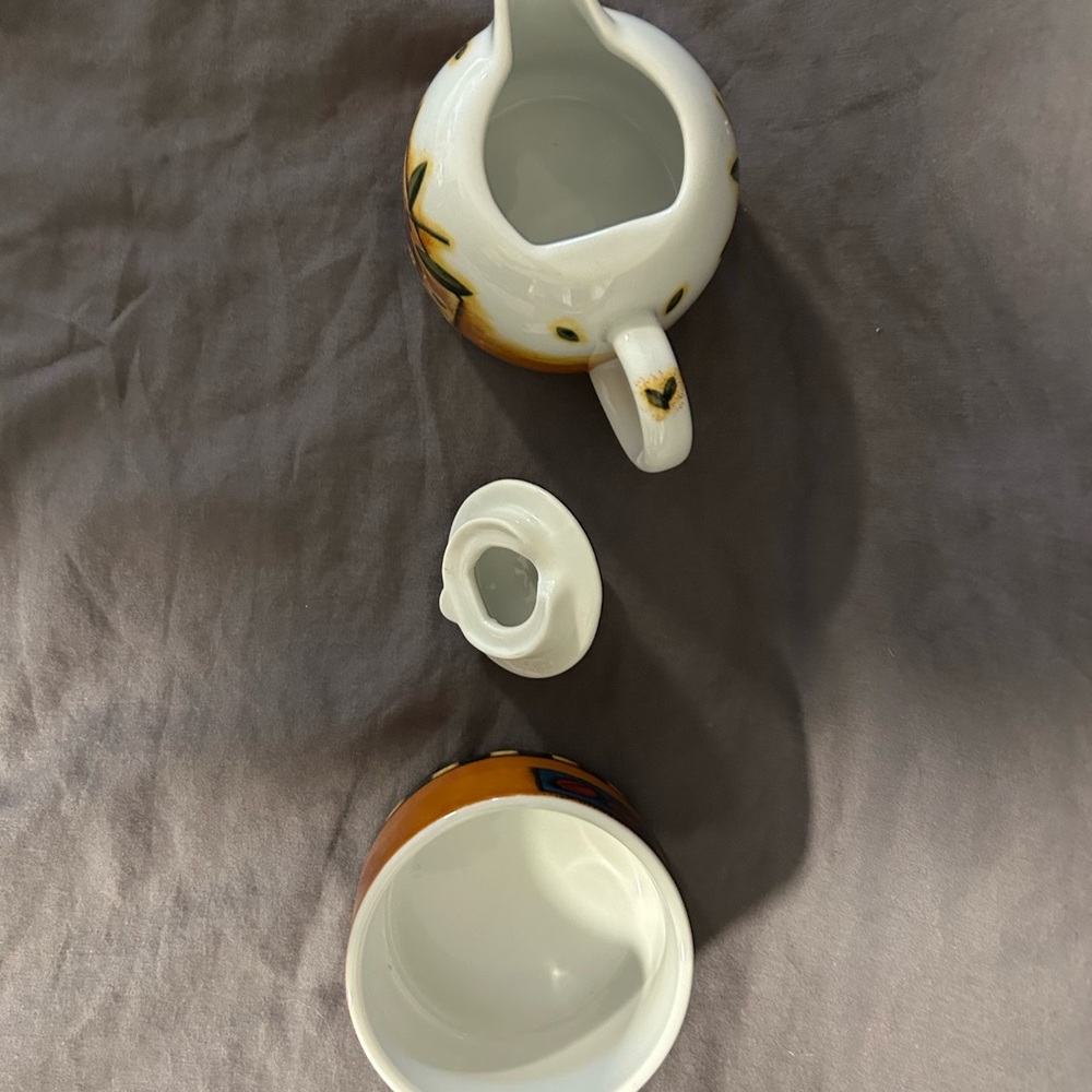 Mid century sugar bowl creamer - Picture 5 of 5